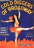 Gold Diggers of Broadway movie poster