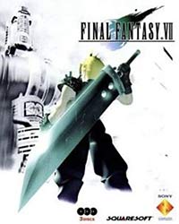 Final Fantasy VII video game box cover