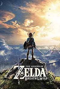 Legend Of Zelda: Breath Of The Wild video game box cover