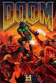 DOOM PC video game cover art
