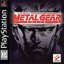 Metal Gear Solid video game cover
