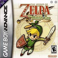 The Legend of Zelda: The Minish Cap Saga GBA gane cover