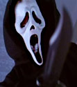 Ghostface movie scene