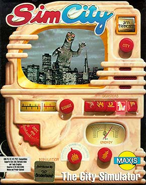 SimCity video game cover