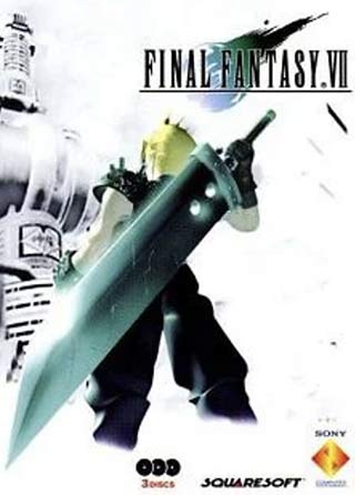 Final Fantasy VII video game box cover