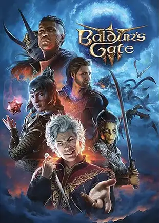 Baldur's Gate 3 video game box cover