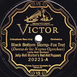 Black Bottom Stomp record label