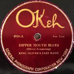 Dipper Mouth Blues record label