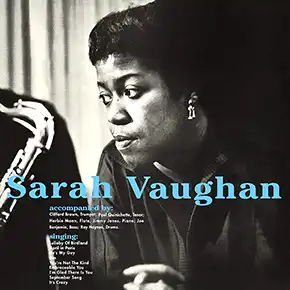 Jazz album Sarah Vaughan with Clifford Brown