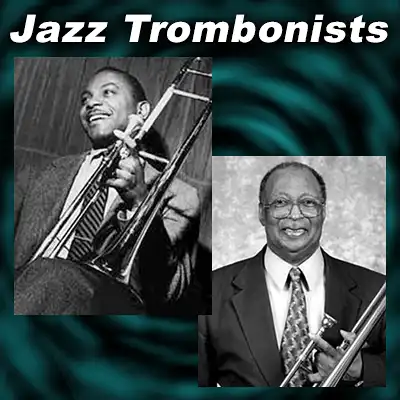 Jazz Trombonists J.J. Johnson, Curtis Fuller