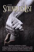 Schindler's List movie DVD cover