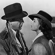 scene from Casablanca with Humphrey Bogart