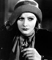 Actor Greta Garbo in the movie Anna Christie
