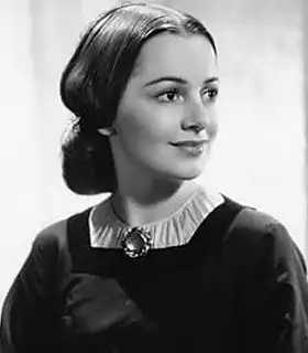 Actress Vivien Leight in the movie Gone With the Wind