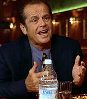 Actor Jack Nicholson in the movie As Good as It Gets