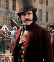Actor Daniel Day-Lewis in the movie Gangs of New York