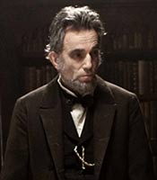 Actor Daniel Day-Lewis in the movie Lincoln