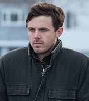 Actor Casey Affleck in the movie Manchester by the Sea