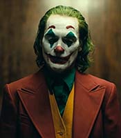 Actor Joaquin Phoenix in the movie Joker