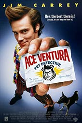 Poster for the 1994 movie Ace Ventura: Pet Detective