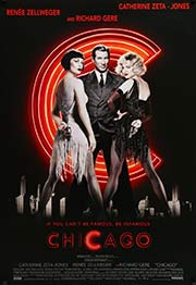 Poster for the 2002 movie Chicago