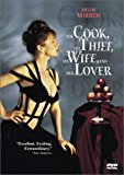 DVD cover for the movie The Cook, the Thief, His Wife & Her Lover