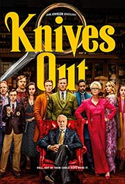 Poster for the 2019 movie Knives Out