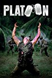 Poster for the Oliver Stone Vietnam war movie Platoon