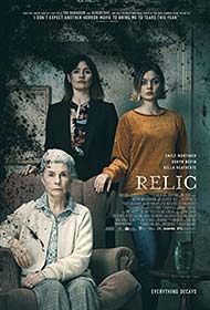 "Relic" horror movie poster