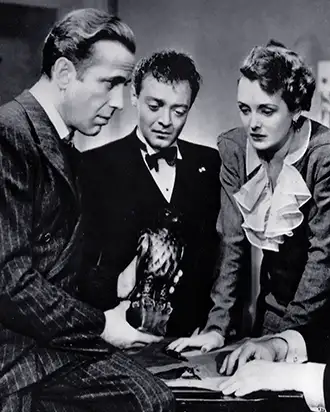 The Maltese Falcon movie scene