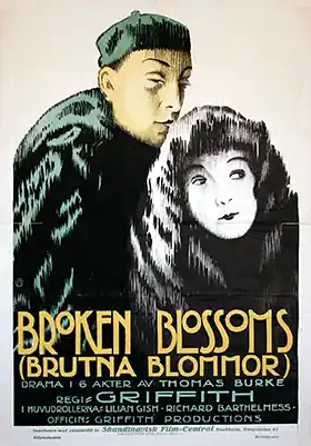 Broken Blossoms movie poster