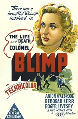 The Life and Death of Colonel Blimp movie poster