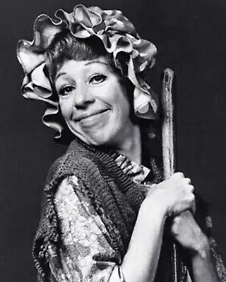 Comedic actress Carol Burnett