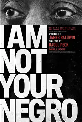 I Am Not Your Negro movie poster
