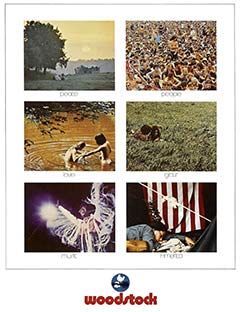 documentary Woodstock movie poster