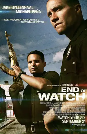 End of Watch movie poster