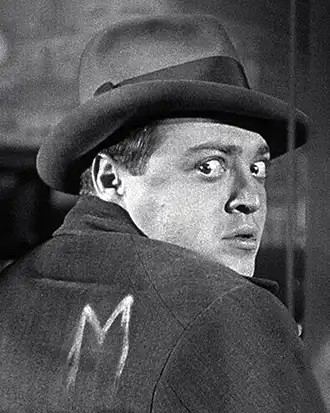 Peter Lorre as Hans Beckert in M