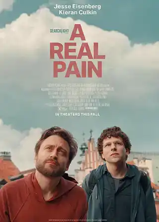 A Real Pain movie poster