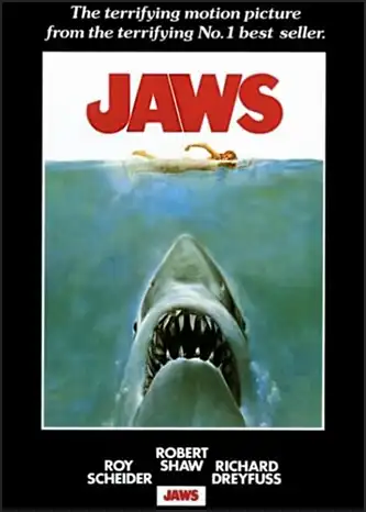 Jaws movie poster