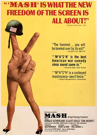 M.A.S.H Korean War movie poster