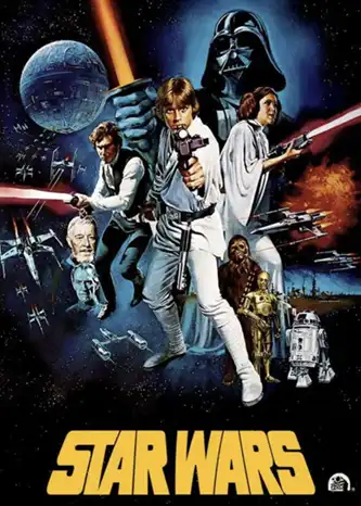 Star Wars movie poster