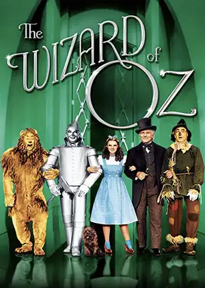 The Wizard of Oz movie DVD cover