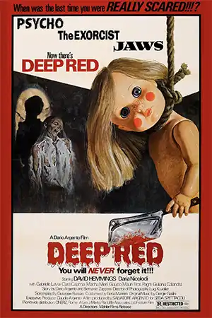 Deep Red movie poster