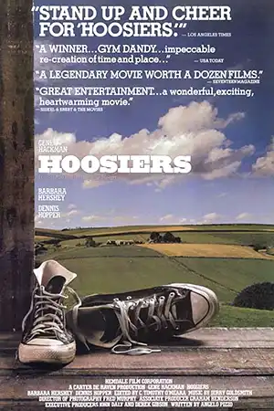 Hoosiers movie poster