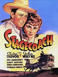 Stagecoach western movie poster
