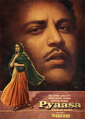 Pyaasa movie poster