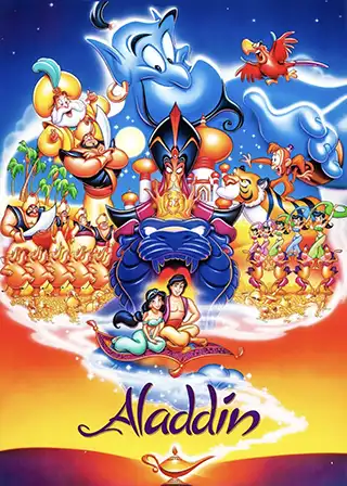 Poster for the 1992 movie Aladdin