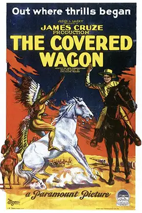 The Covered Wagon 1923 movie poster
