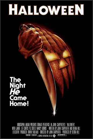 Poster for the 1978 movie Halloween