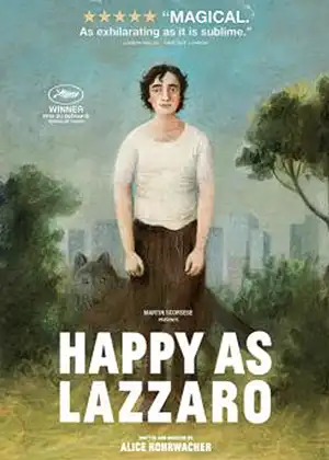 Poster for the movie Happy as Lazzaro